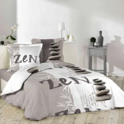 Parure de lit Galets zen 240x220 cm