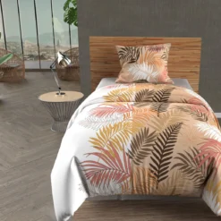 Parure de lit Jungle blanc