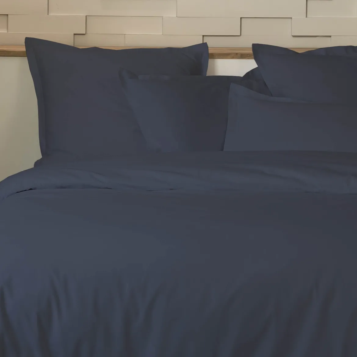 Parure de lit percale de coton Terre de Nuit