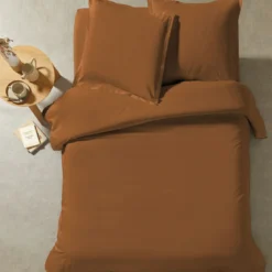 Parure de lit percale de coton Terre de Nuit