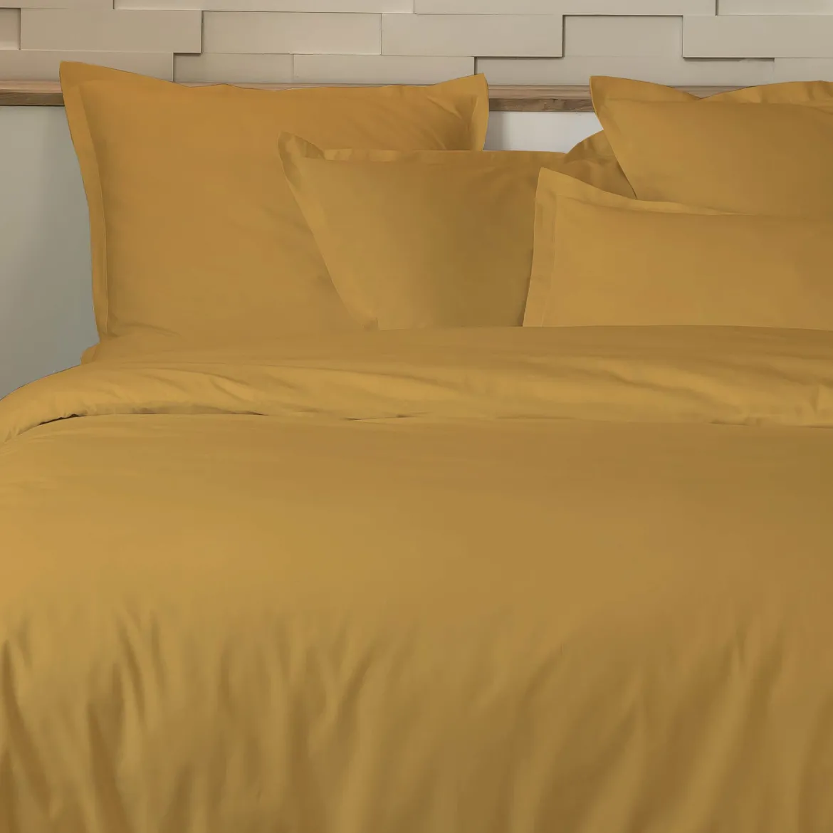 Parure de lit percale de coton Terre de Nuit