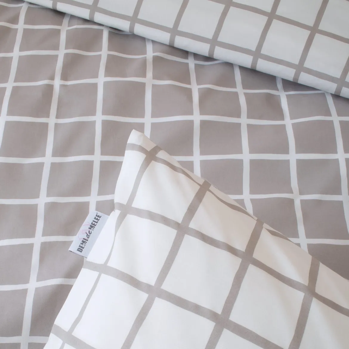 Parure de lit percale Max - Tradilinge
