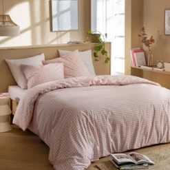 Parure de lit Vichy