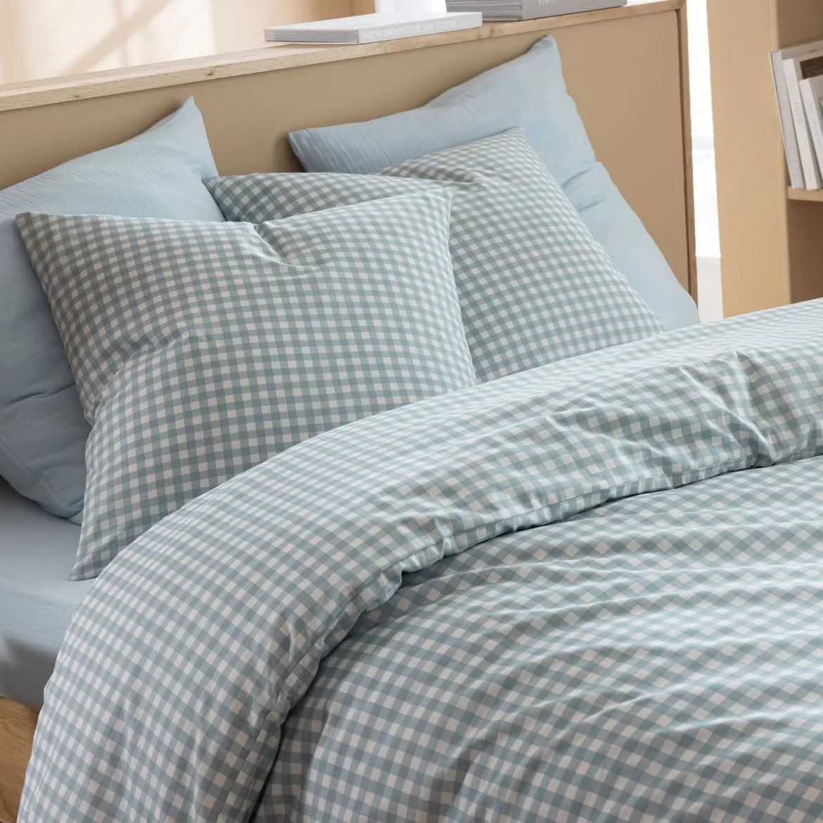 Parure de lit Vichy