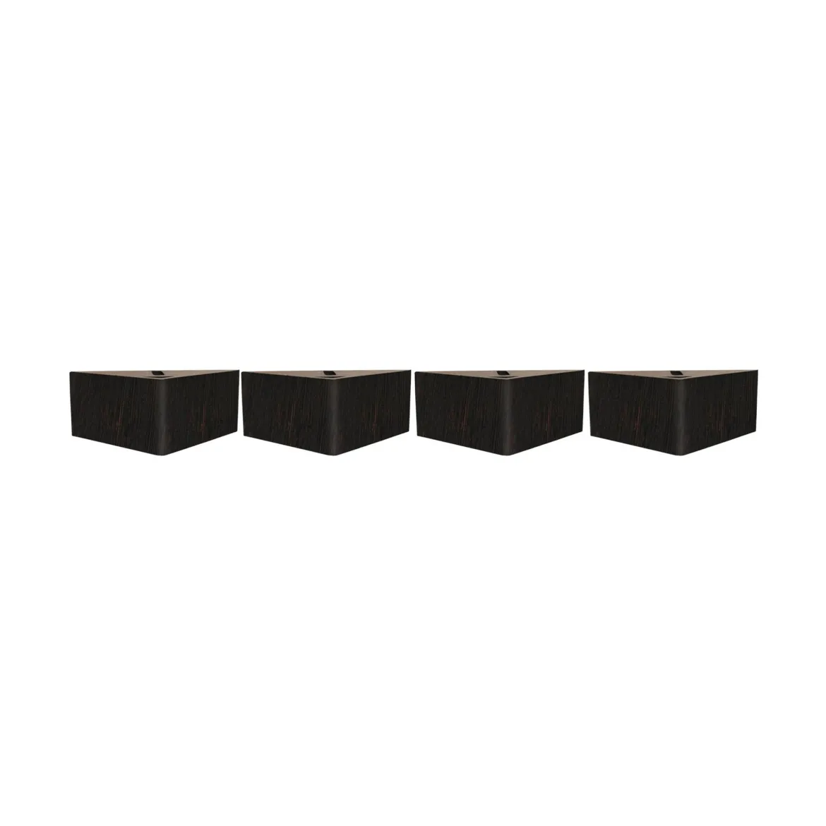 4 pieds angle droit 8 cm