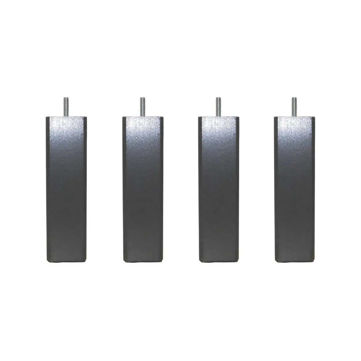 4 pieds carré bois 15 cm