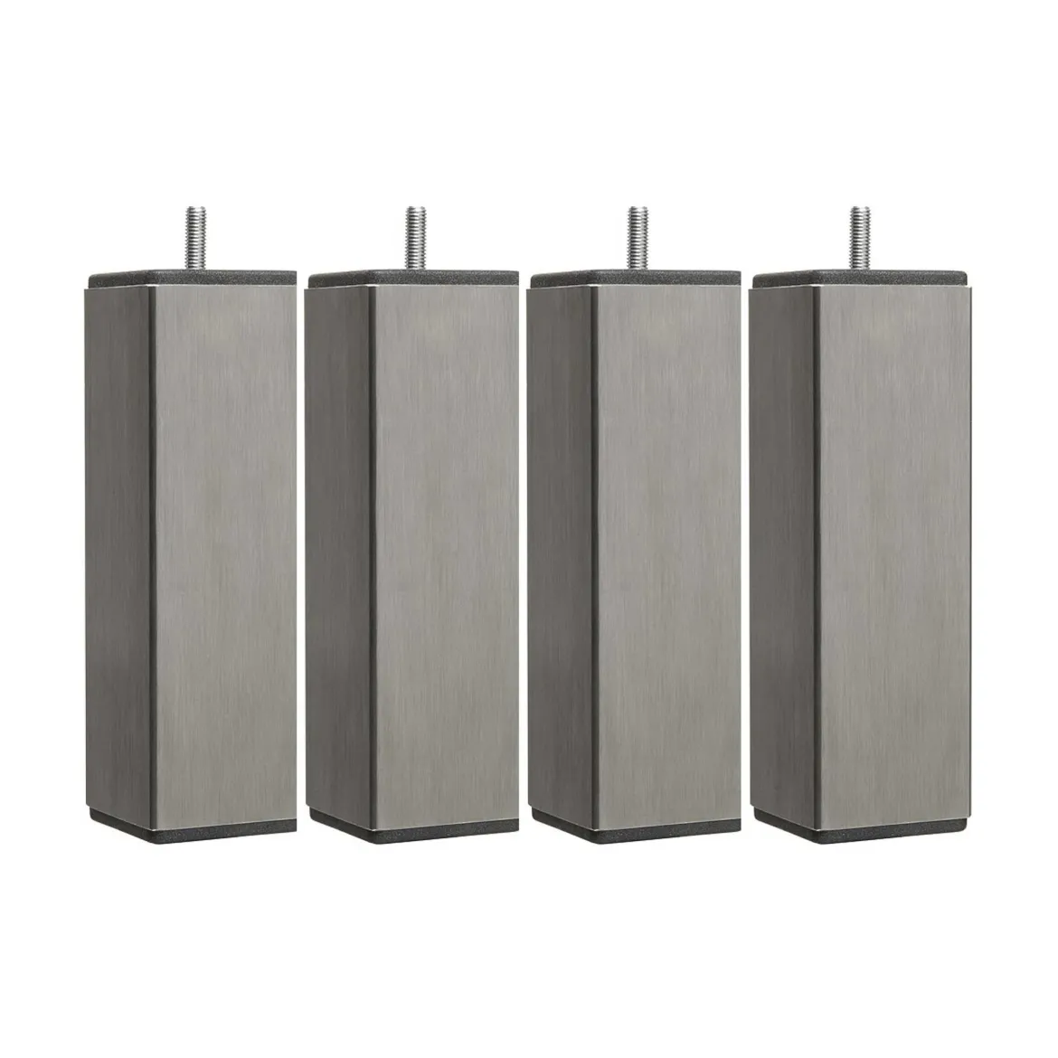 4 pieds carrés inox