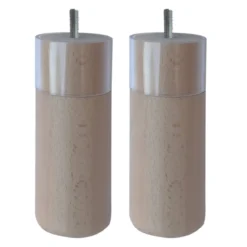 4 pieds cylindriques anti-punaises