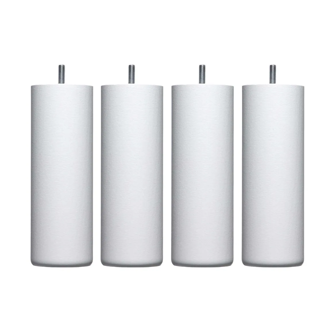 4 pieds cylindriques bois