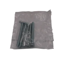4 pieds cylindriques pour cadre à lattes 25 cm