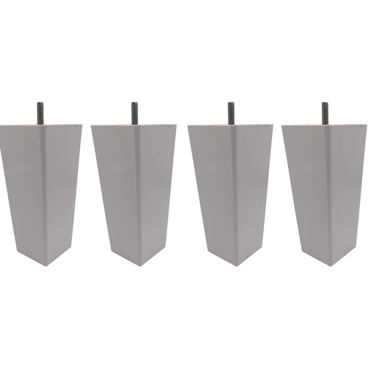 4 pieds fuseau tronqué bois 15 cm