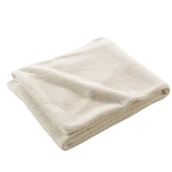 Plaid bouclette unie Wooly