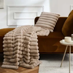 Plaid fourrure chaud 125x150 Boudoir