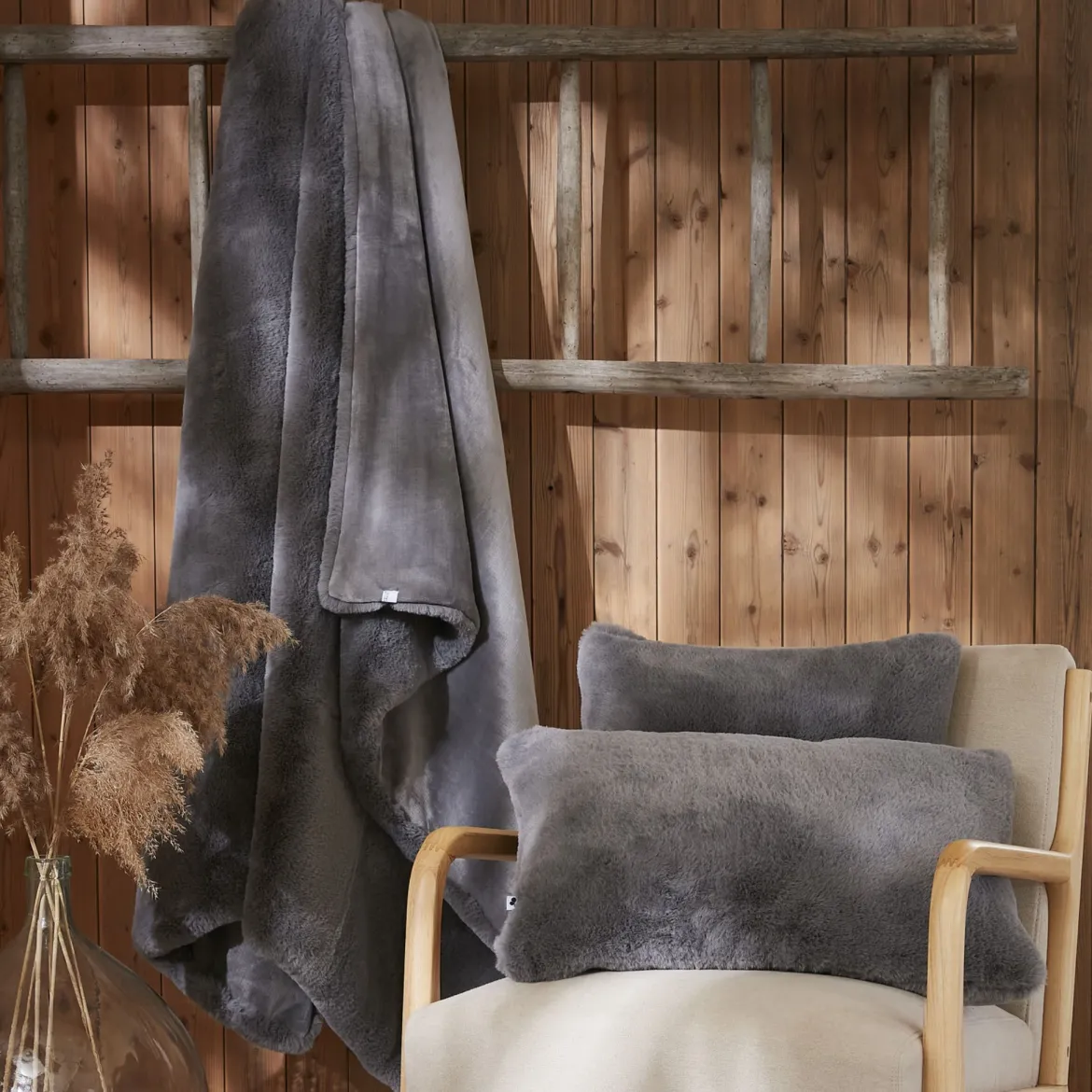 Plaid fourrure chaud 140x200 Odin