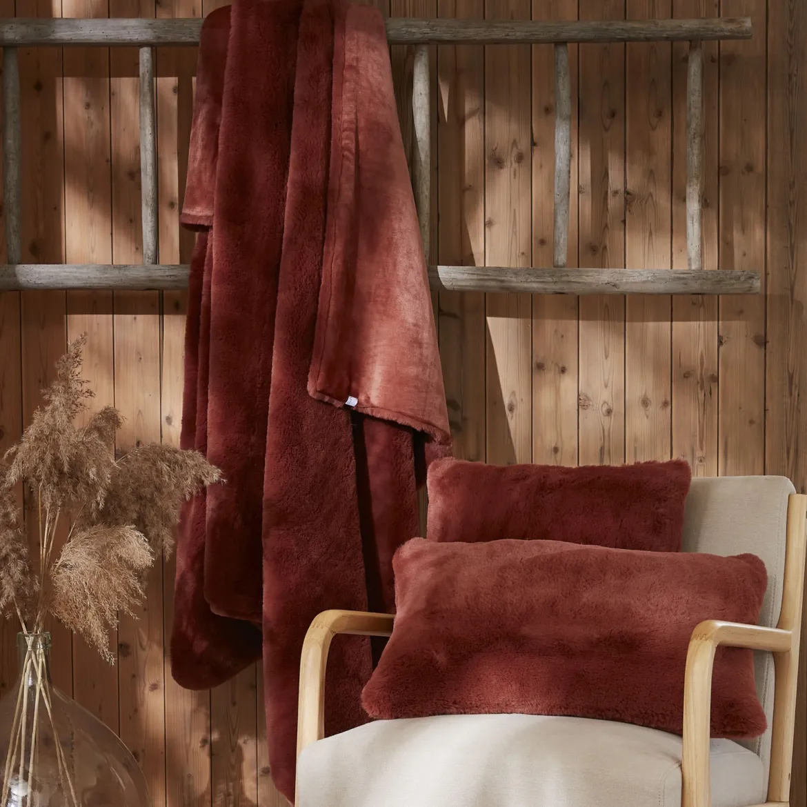 Plaid fourrure chaud 140x200 Odin