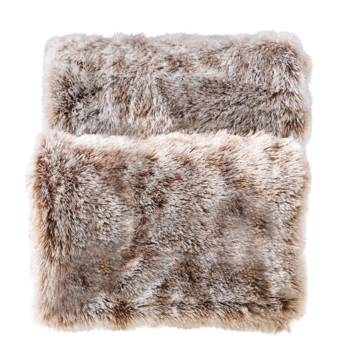 Plaid imitation fourrure Antartic