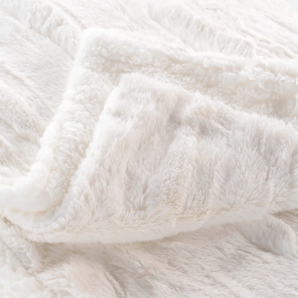 Plaid imitation fourrure/sherpa Foxy