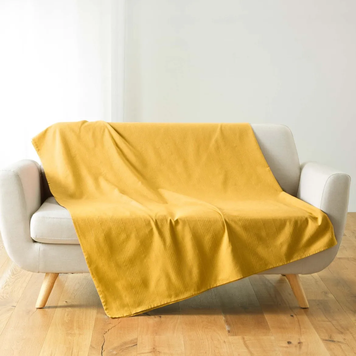 Plaid Lucile en polycoton
