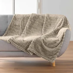 Plaid polaire cocooning 125x150 Mini Frosty