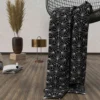 Plaid polaire Osiris noir 120x160 cm