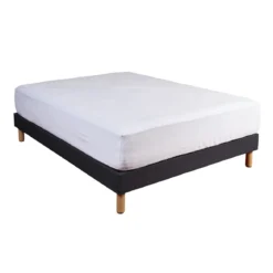 Protège matelas anti-acariens Microstop molleton 100% coton - bonnet 40 cm