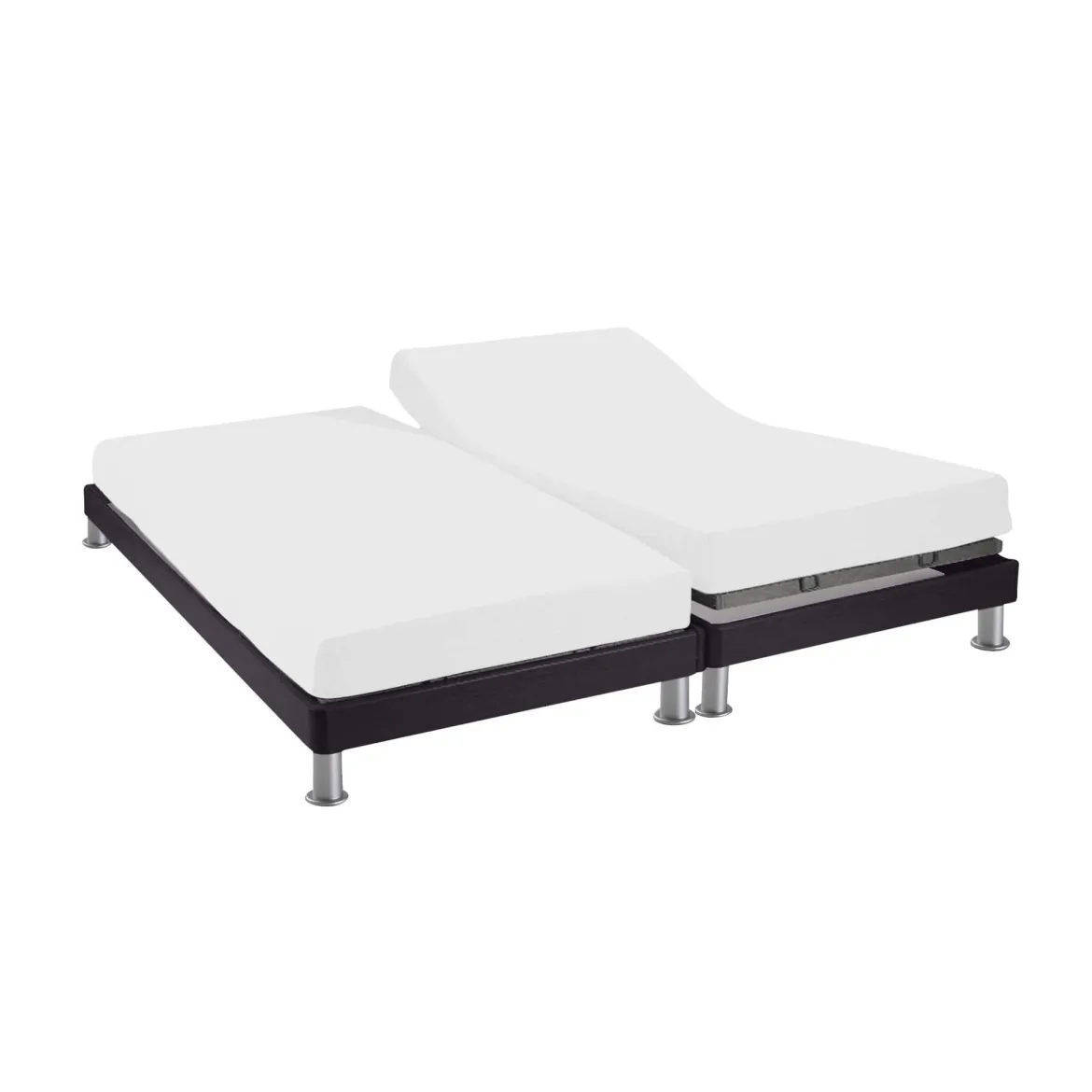 Protège matelas anti-acariens Microstop molleton 100% coton - bonnet 30 cm TPR pour sommier articulé