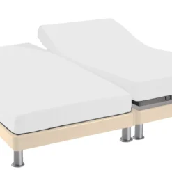 Protège matelas anti-acariens Microstop molleton imperméable - bonnet 30 cm TPR pour sommier articulé
