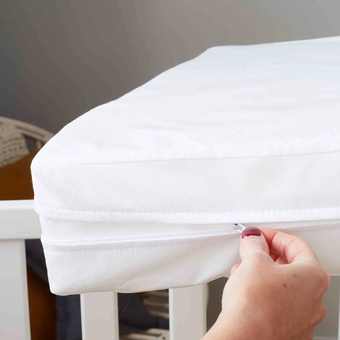 Protège matelas bébé Allergostop sans traitement