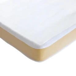 Protège matelas bébé molleton 100% coton bio imperméable - SOMEO
