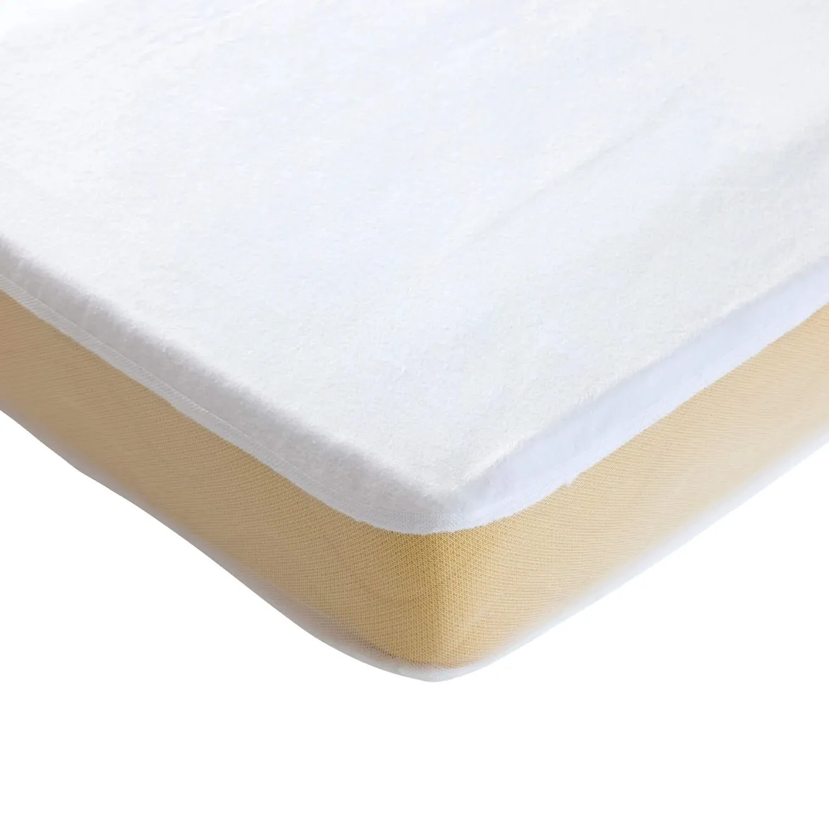 Protège matelas bébé molleton 100% coton bio imperméable - SOMEO