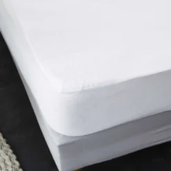 Protège matelas 100% coton anti-rétrécissement absorbant silencieux et respirant