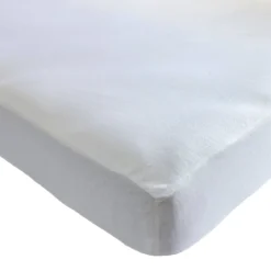 Protège matelas 100% coton bio molleton imperméable bonnet 27 cm à 30 cm - SOMEO