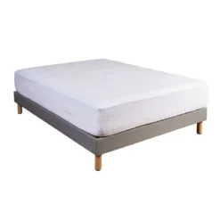Protège matelas molleton 100% coton - bonnet 50 cm