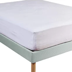 Protège matelas molleton 100% coton bio - bonnet 40 cm