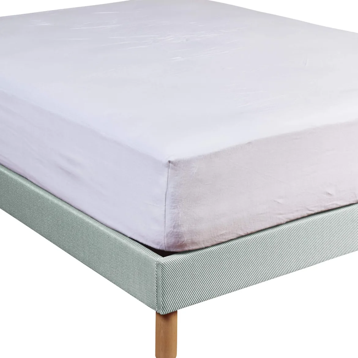 Protège matelas molleton 100% coton bio - bonnet 40 cm