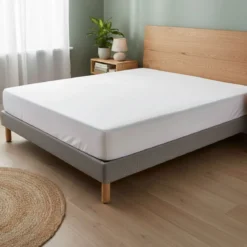 Protège matelas molleton imperméable - bonnet 30 cm