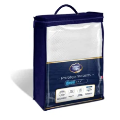 Protège-matelas tissu Coolmax® extensible anti-transpirant et respirant qualité hôtellerie de luxe