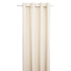Rideau à œillets en coton recyclé 135x250