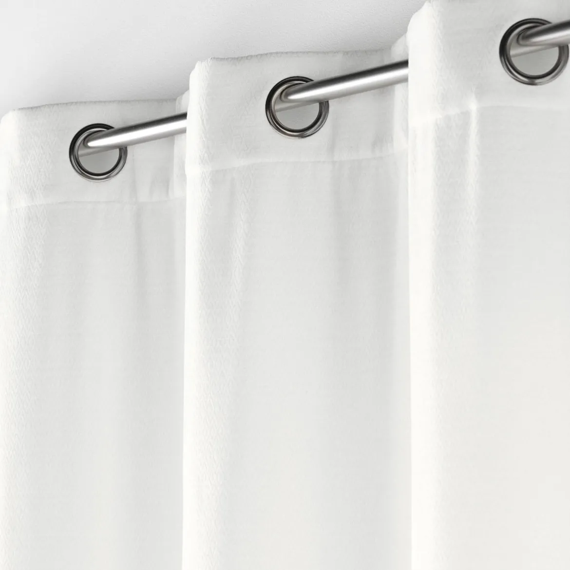 Rideau à œillets velours jacquard Mika 140x260