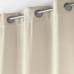 Rideau à œillets velours jacquard Mika 140x260