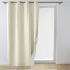 Rideau isolant thermique velours naturel 140x260 Polarchic