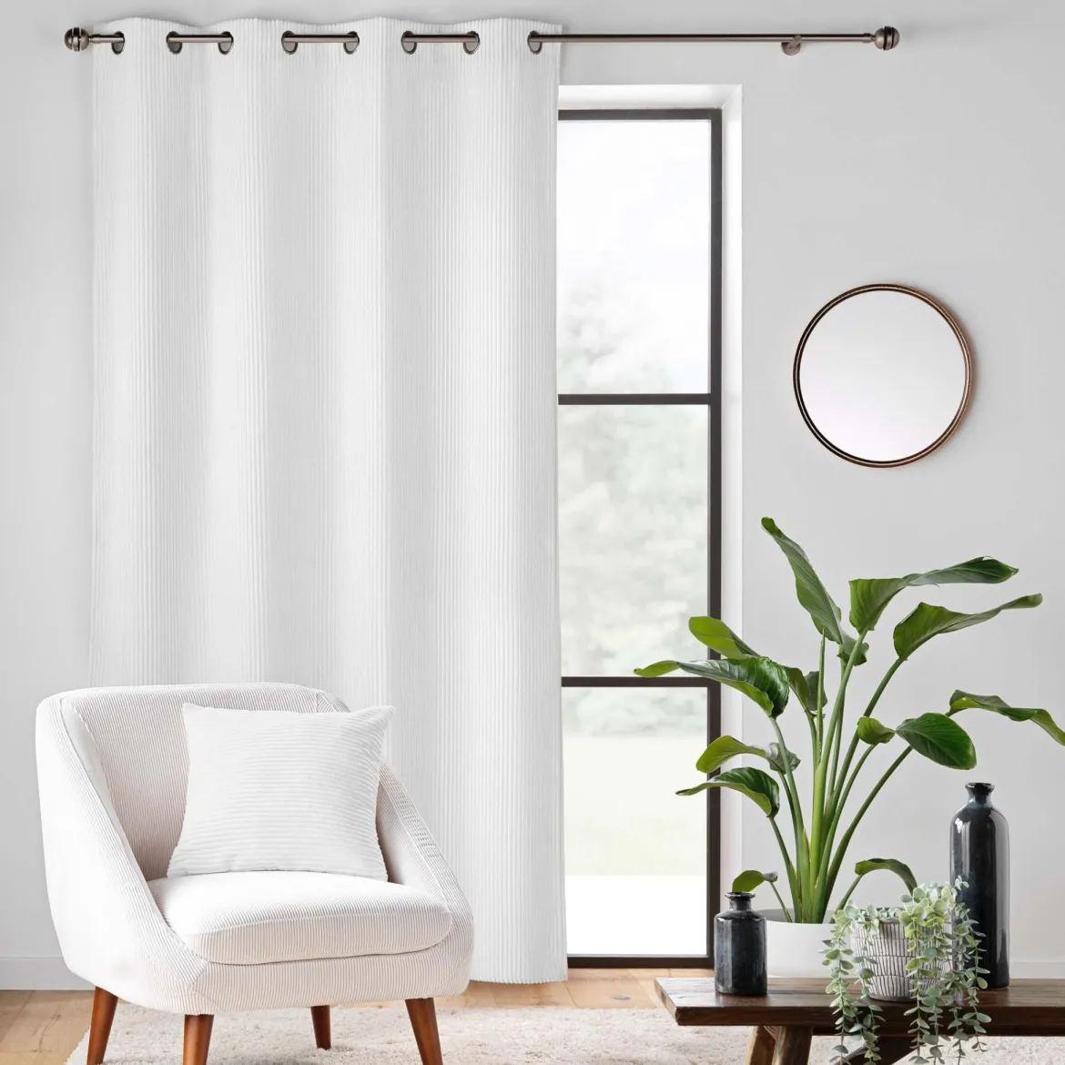 Rideau obscurcissant flanelle 140x260 Nils