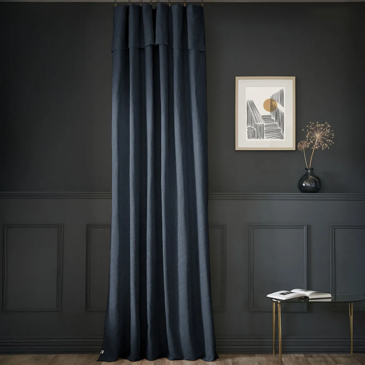 Rideau tamisant coton 140x270 Sixtine
