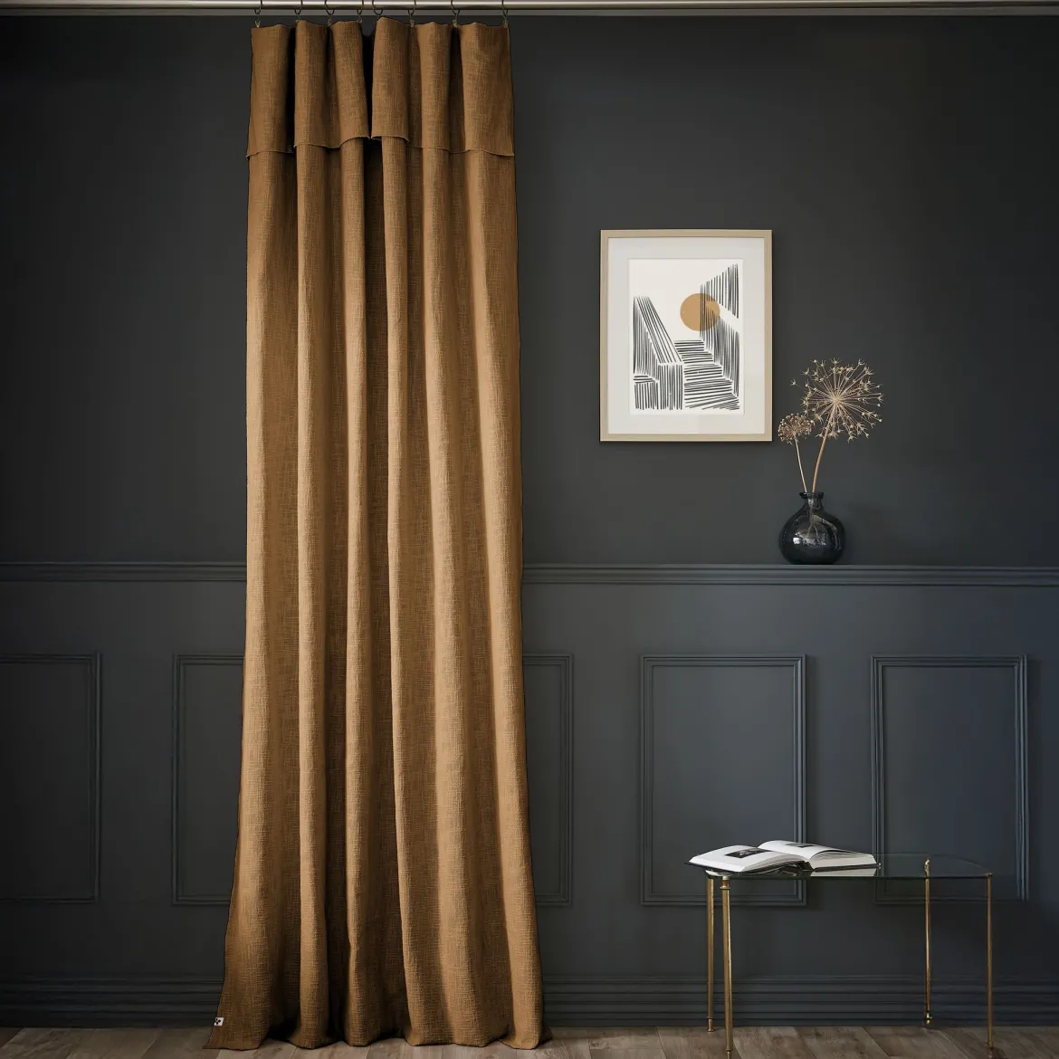 Rideau tamisant coton 140x270 Sixtine