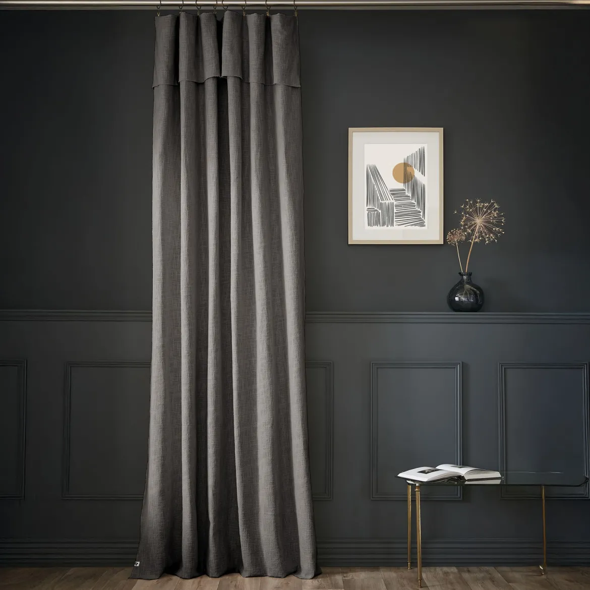 Rideau tamisant coton 140x270 Sixtine