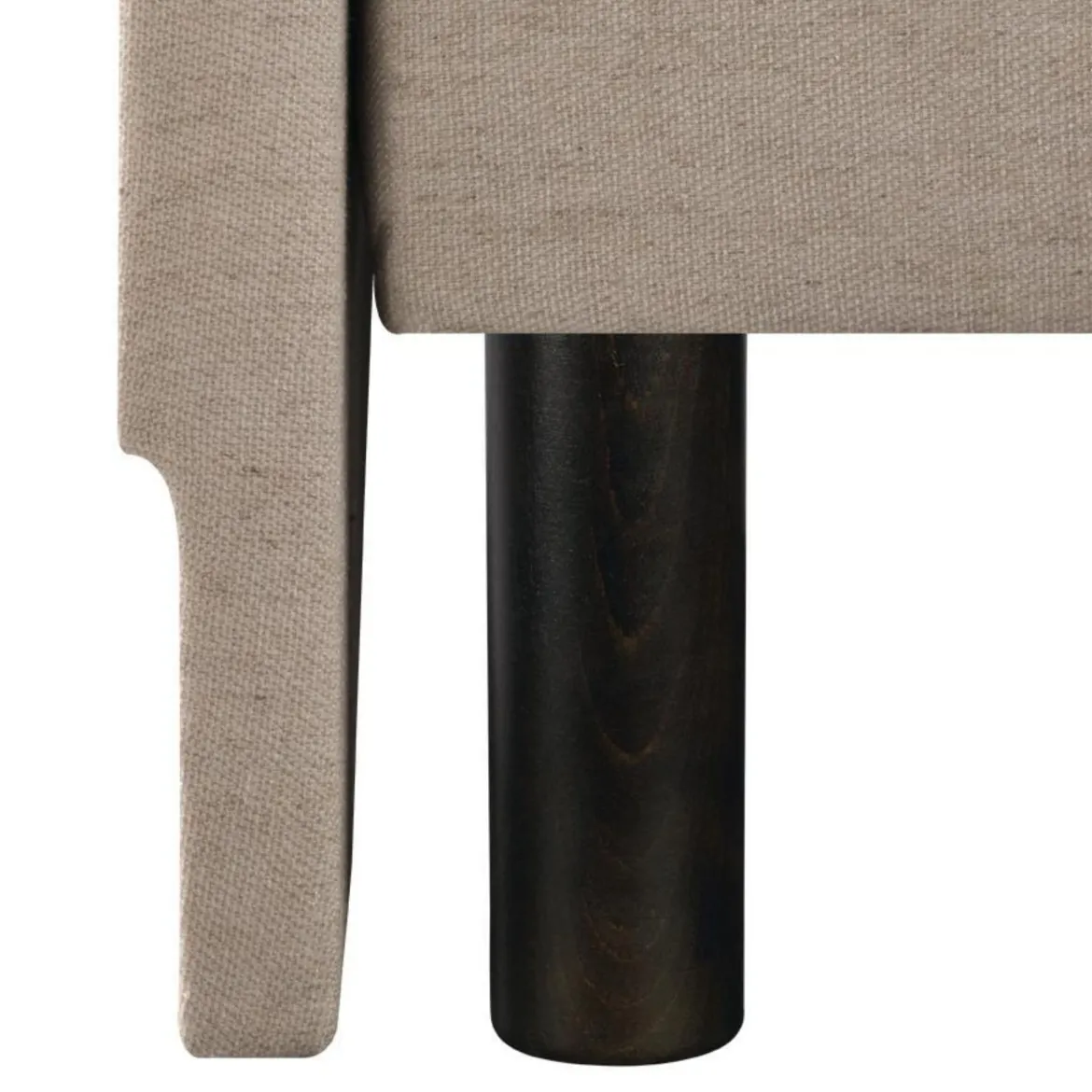 Sommier boxspring à ressorts déco chenillé lin 23 cm ENCHANTEUR