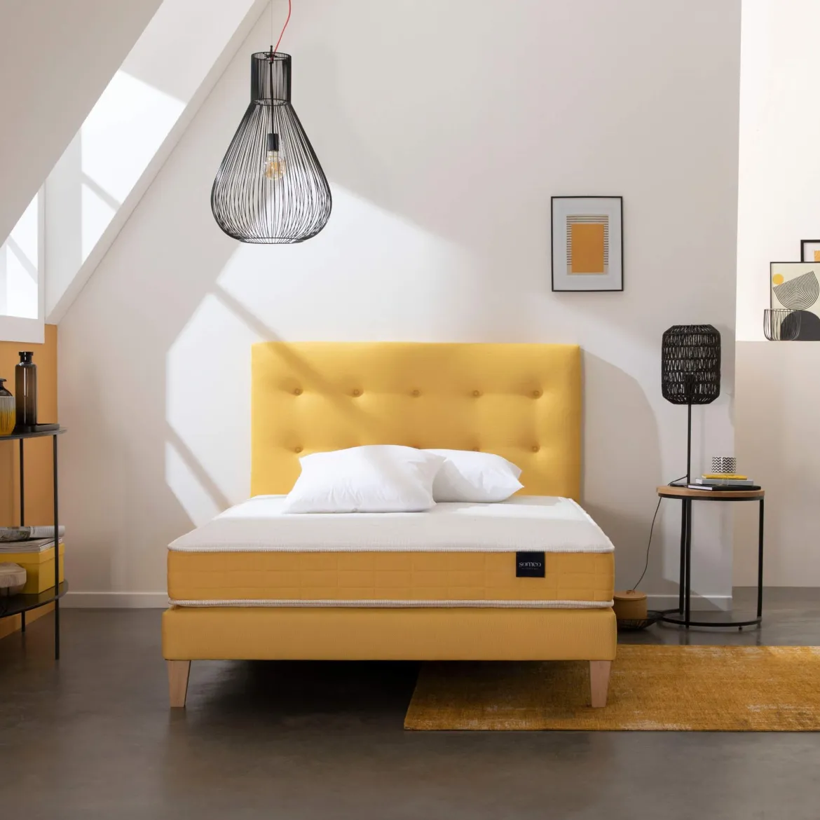 Sommier déco tapissier - SOMEO