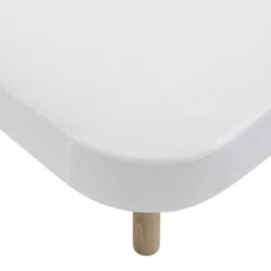 Sommier demi-corbeille tapissier blanc 13 cm Lune - SOMEO