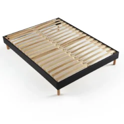 Sommier kit déco en bois massif - Merinos