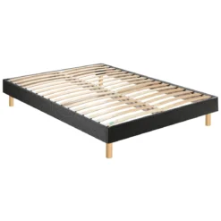 Sommier kit déco en bois massif - Merinos